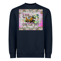 Navy I Dig Easter Day Heavyweight Sweatshirt - CowhideDigitalArt
