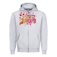 Not Today Cupid Zipper Hoodie | Teevron