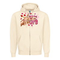 Sandshell Not Today Cupid Zipper Hoodie - CowhideDigitalArt