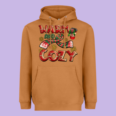 Warm And Cozy Heavyweight Hoodie Designed By Barkaloodesign