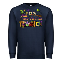 Navy one spook tacular teacher Premium Sweatshirt - BarkalooDesign