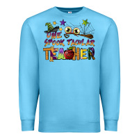 Ocean Blue one spook tacular teacher Premium Sweatshirt - BarkalooDesign
