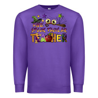 Purple one spook tacular teacher Premium Sweatshirt - BarkalooDesign