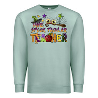 Seafoam one spook tacular teacher Premium Sweatshirt - BarkalooDesign