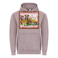 Vintage Zinc Easter Day with farm animals tumbler Vintage Hoodie - HowdyJamesFarm
