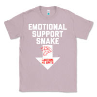Lilac Mens Crude Humor Inappropriate Emotional Support Snake Halloween Classic Tee - trangStudio