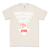 Natural Mens Crude Humor Inappropriate Emotional Support Snake Halloween Classic Tee - trangStudio