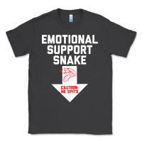 Smoke Mens Crude Humor Inappropriate Emotional Support Snake Halloween Classic Tee - trangStudio