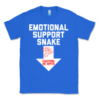True Royal Mens Crude Humor Inappropriate Emotional Support Snake Halloween Classic Tee - trangStudio