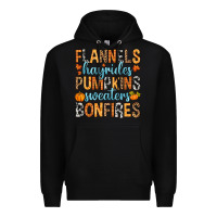 Black Flannels hayrides Premium Hoodie - RanaPortraitStore