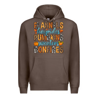 Coffee Flannels hayrides Premium Hoodie - RanaPortraitStore