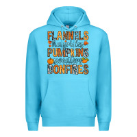 Ocean Blue Flannels hayrides Premium Hoodie - RanaPortraitStore