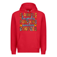 Red Flannels hayrides Premium Hoodie - RanaPortraitStore