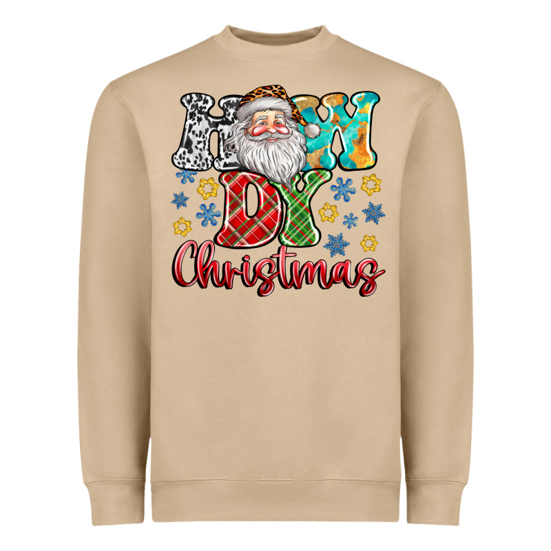 How Dy Christmas Heavyweight Sweatshirt by CowhideDigitalArt | Teevron