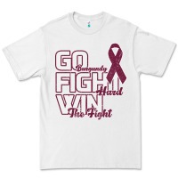 White Go Burgundy Fifht Hard Win The Fight Premium Tee - Bettercallsaul