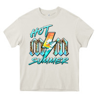 Cream hot mom summer Heavy Core Tee - BarkalooDesign