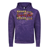 Cloud Purple Super mom super wife super tired Vintage Hoodie - CowGirlArtShop