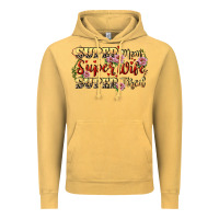Vintage Mustard Super mom super wife super tired Vintage Hoodie - CowGirlArtShop