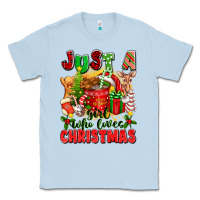 Just A Girl Who Loves Christmas Classic Tee | Teevron