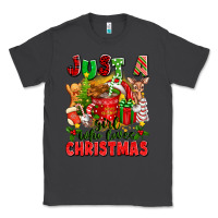 Smoke just a girl who loves christmas Classic Tee - texasbilliewilder