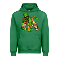 Emerald st patrick's beers flags and hat Urban Hoodie - AdoDesignShop