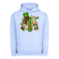 Pigment Grape Ice st patrick's beers flags and hat Urban Hoodie - AdoDesignShop