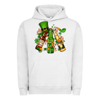 Pigment Lunar Rock st patrick's beers flags and hat Urban Hoodie - AdoDesignShop