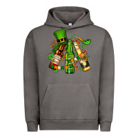 Pigment Tornado st patrick's beers flags and hat Urban Hoodie - AdoDesignShop