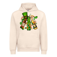 Sandshell st patrick's beers flags and hat Urban Hoodie - AdoDesignShop