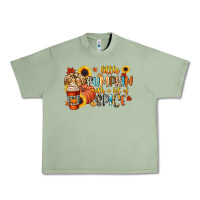 Oil Green little pumpkin with a lot of spice Urban Heavy Tee - CowGirlArtShop
