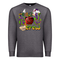 Charcoal Heather teacher boo crew Premium Sweatshirt - BarkalooDesign