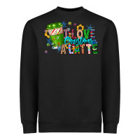Black LIve Christmas Latte Heavyweight Sweatshirt - CowhideDigitalArt