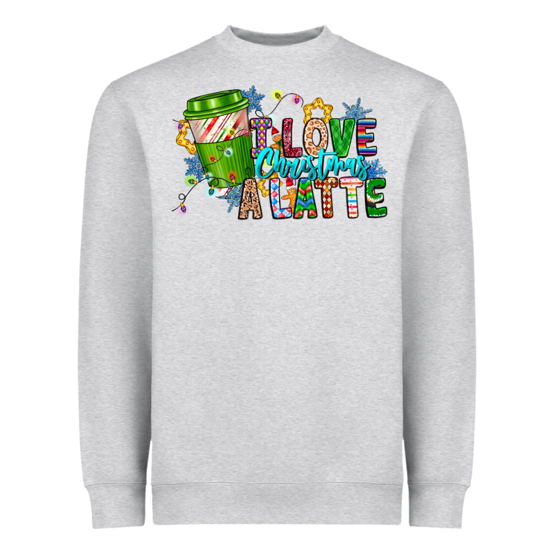 Live Christmas Latte Heavyweight Sweatshirt by CowhideDigitalArt | Teevron