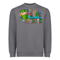 Storm LIve Christmas Latte Heavyweight Sweatshirt - CowhideDigitalArt
