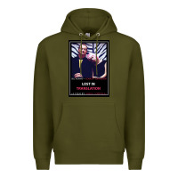 Army Green Lost in Translation Poster GIFT Premium Hoodie - trangStudio