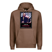 Chestnut Lost in Translation Poster GIFT Premium Hoodie - trangStudio