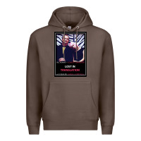 Coffee Lost in Translation Poster GIFT Premium Hoodie - trangStudio
