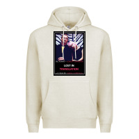 Oatmeal Heather Lost in Translation Poster GIFT Premium Hoodie - trangStudio