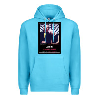 Ocean Blue Lost in Translation Poster GIFT Premium Hoodie - trangStudio