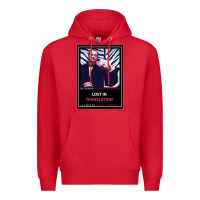 Red Lost in Translation Poster GIFT Premium Hoodie - trangStudio
