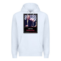 White Lost in Translation Poster GIFT Premium Hoodie - trangStudio