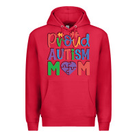 Cardinal Proud Autism Mom Premium Hoodie - CowhideDigitalArt