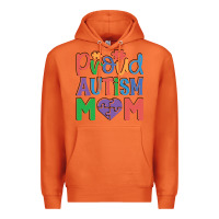 Carrot Proud Autism Mom Premium Hoodie - CowhideDigitalArt