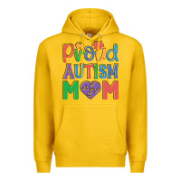Lemon Proud Autism Mom Premium Hoodie - CowhideDigitalArt