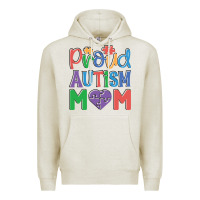 Oatmeal Heather Proud Autism Mom Premium Hoodie - CowhideDigitalArt