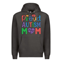 Smoke Proud Autism Mom Premium Hoodie - CowhideDigitalArt