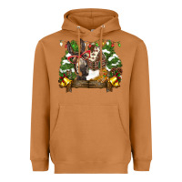 Meerkat christmas donkey candy house Heavyweight Hoodie - BarkalooDesign