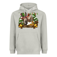 Moon Dust christmas donkey candy house Heavyweight Hoodie - BarkalooDesign
