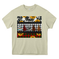 Mossy christmas trees and sunflowers Heavy Core Tee - Jasminsmagicworld