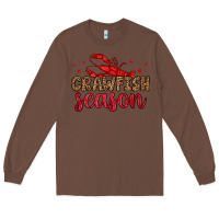 Chestnut crawfish season Long Sleeve Tee - OliviaCreatesArt